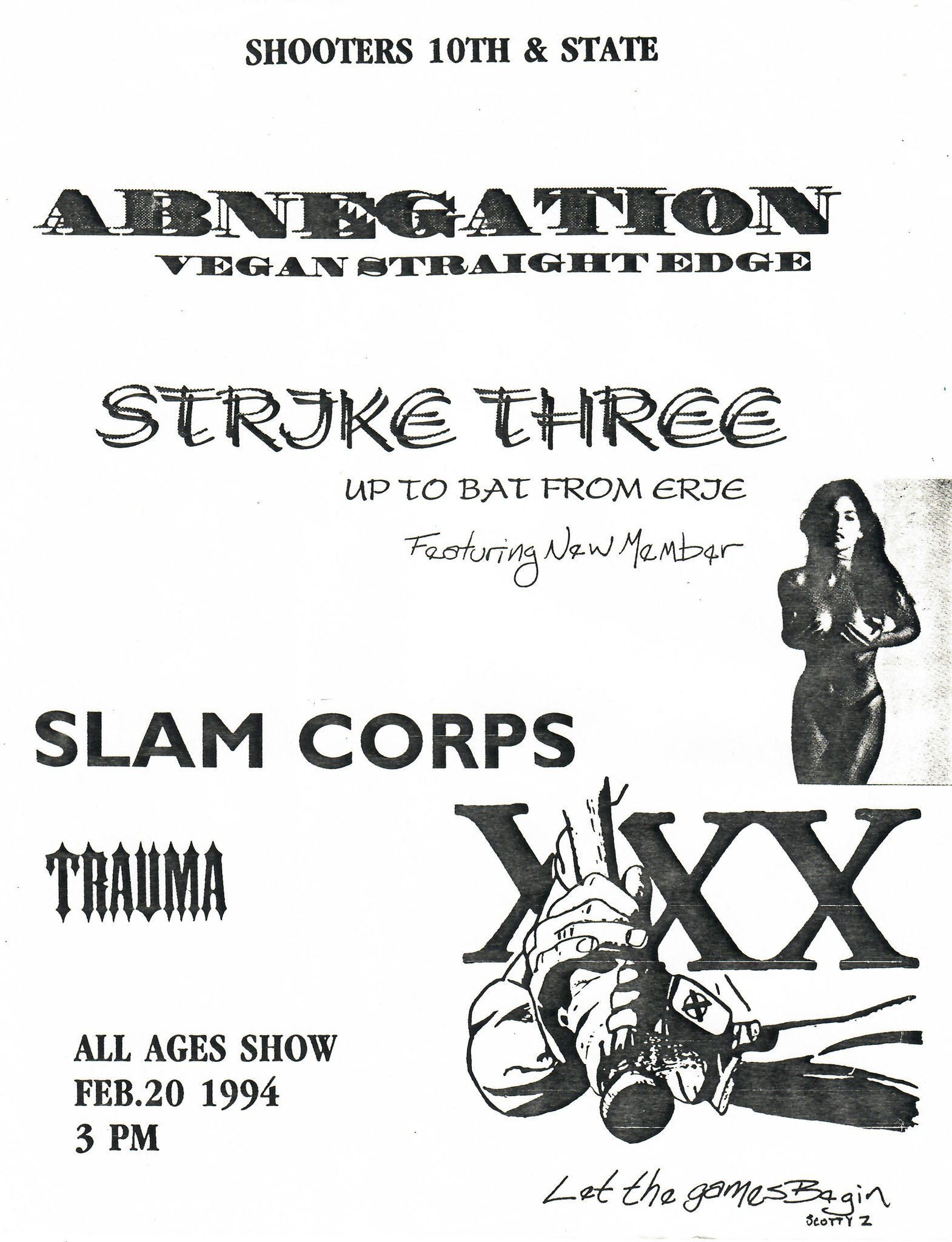 Show Flier