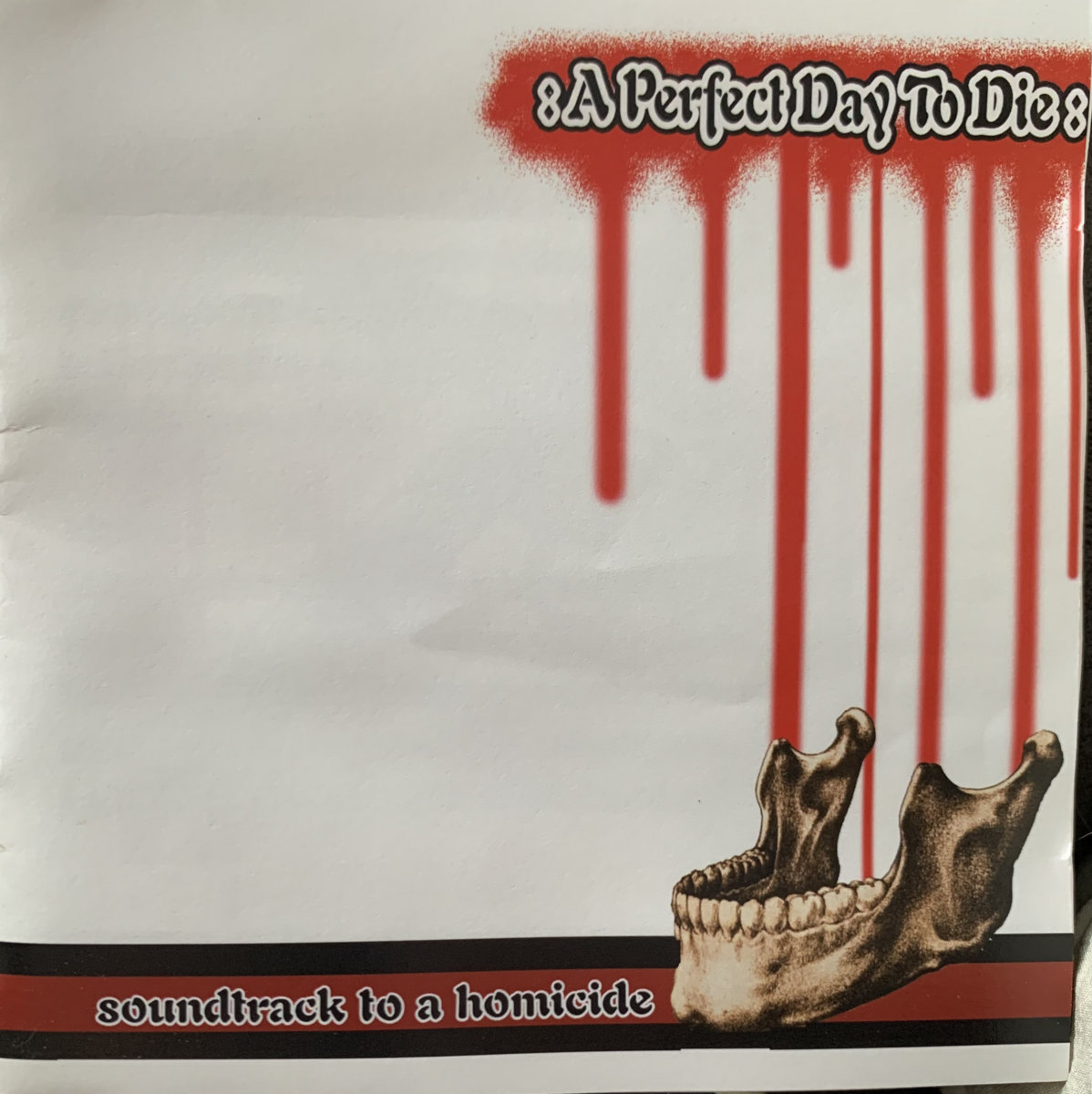 Soundtrack to a Homicide cover